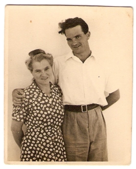 Jeannette und Hermann Heinz Engel (1945)